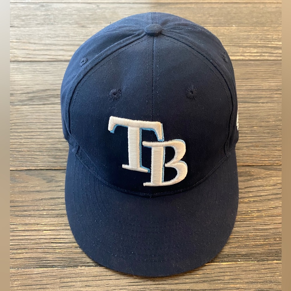 Tampa Bay Rays Dad Hat Adjustable One Size Blue Team MLB Baseball Cap Unisex